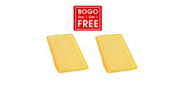 The Rag Company Buy 1 Get 1 Free Jersey Bug Scrubber Pad Orange