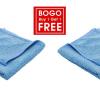 DI Microfiber Buy 1 Get 1 Free Standard Microfiber Towel Blue