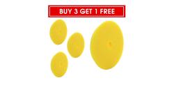 Buy 3 Get 1 Free DA Fine Polishing Foam Pad Yellow 6"
