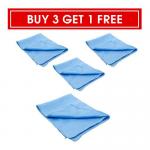 Buy 3 Get 1 Free Diamond Weave Glass Microfiber Towel
