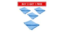 Buy 3 Get 1 Free Diamond Weave Glass Microfiber Towel