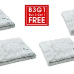 Autofiber Buy 3 Get 1 Free Quadrant Wipe Plush Gray