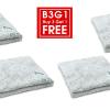 Autofiber Buy 3 Get 1 Free Quadrant Wipe Plush Gray