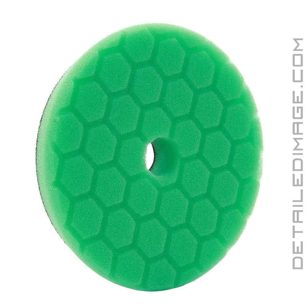 Chemical Guys BUFX113HEX5 Hex-Logic Quantum Heavy Polishing Pad Green 5.5