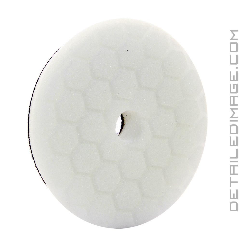 Chemical Guys BUFX114HEX5 Hex-Logic Quantum Light-Medium Polishing Pad White 5.5