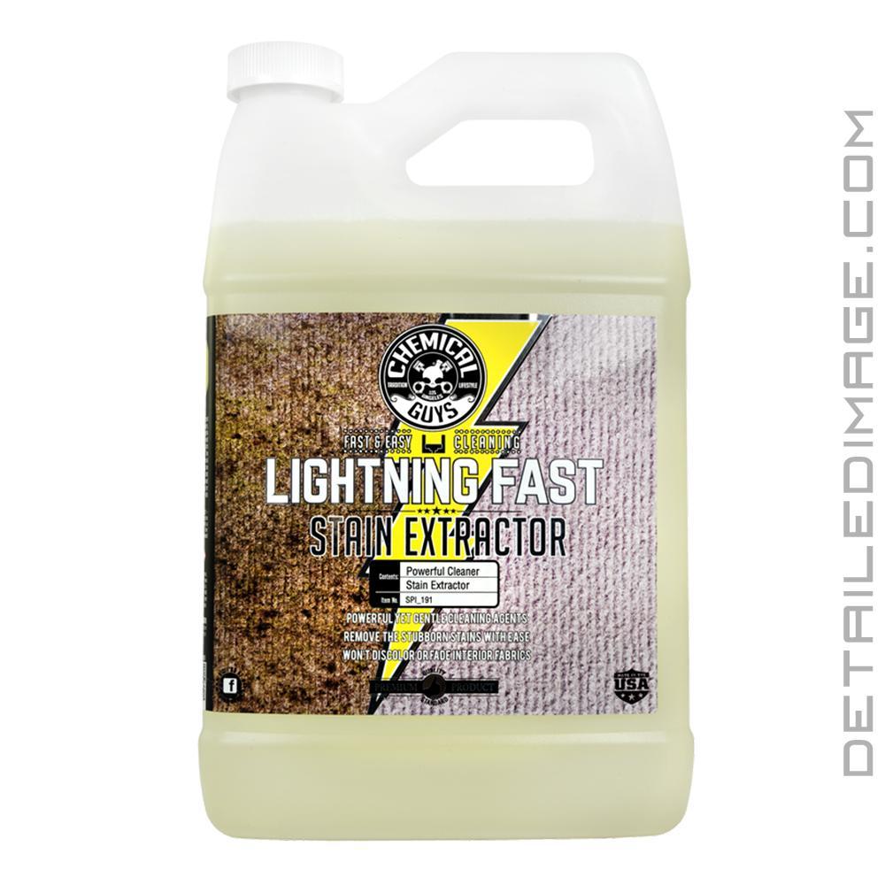  Chemical Guys Carpet, Upholstery and Interior Cleaner Bundle -  Lightning Fast Stain Extractor + Total Interior Cleaner : Everything Else