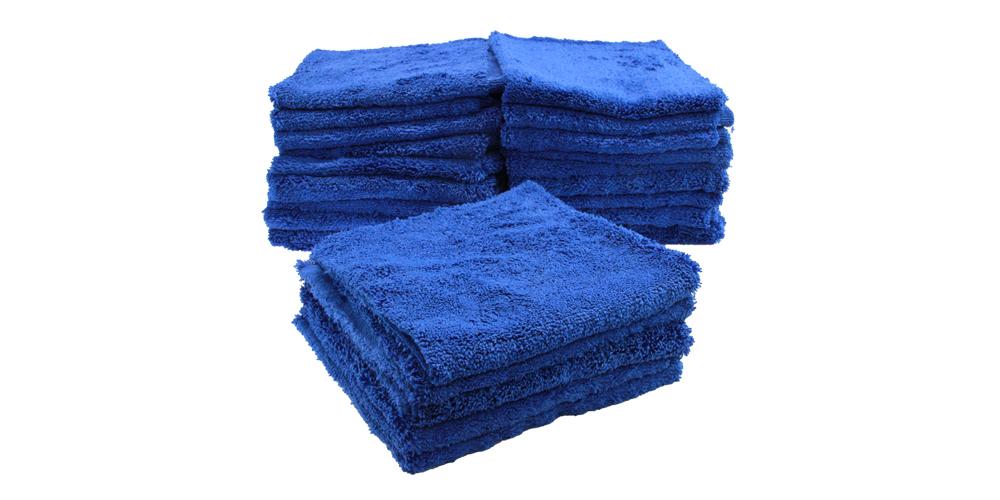 The Rag Company Creature Edgeless 420 Towel Blue 16" x 16" BULK 25x