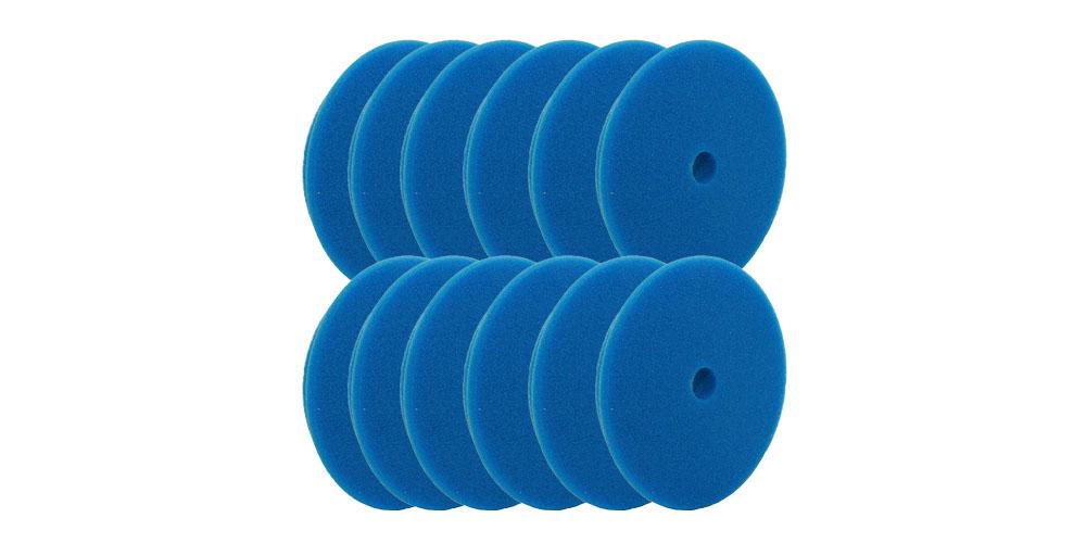 Rupes DA Coarse Foam Pad 6" Blue BULK 12x