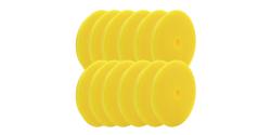 DA Fine Foam Pad 6" Yellow BULK 12x