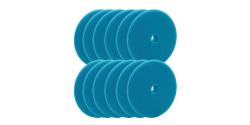 DA Intermediate Foam Pad 6" Light Blue BULK 12x