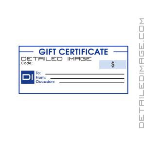 DI Accessories Detailed Image Gift Certificate