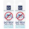 DI Accessories "Do Not Wash or Detail" Hang Tag - Double Sided