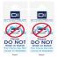 DI Accessories "Do Not Wash or Detail" Hang Tag - Double Sided Alternative View