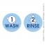 DI Accessories Wash Bucket Sticker - Blue Alternative View #2