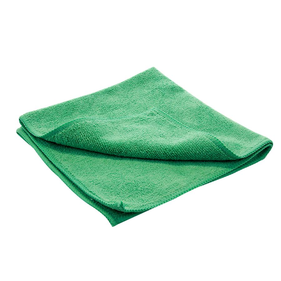 DI Microfiber All Purpose Towel Green 16" x 16" Detailed Image