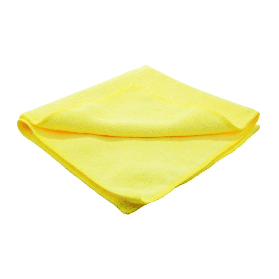 DI Microfiber All Purpose Towel Yellow 16" x 16" Detailed Image