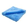 DI Microfiber Double Thick Edgeless Towel - 16"x16" Blue