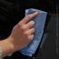 DI Microfiber Glass Polishing Towel (Blue) - 16" x 16" Alternative View #3