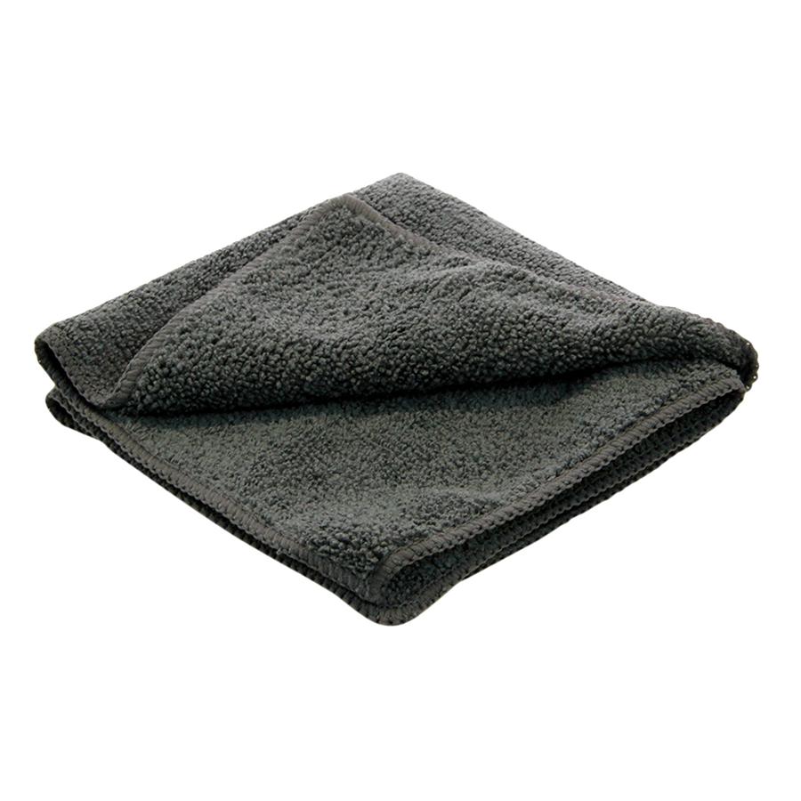 DI Microfiber Mini Grey Towel 10" x 10" Detailed Image