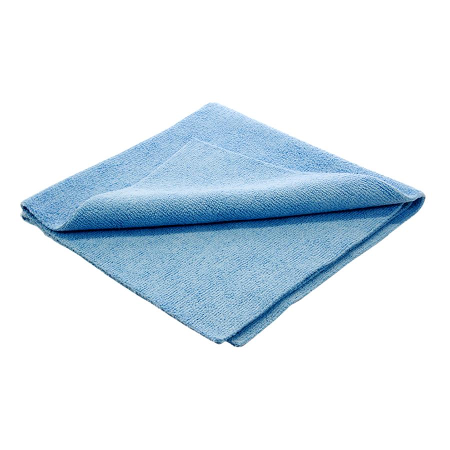 DI Microfiber Polish Removal Edgeless Towel 16" x 16" Blue Detailed
