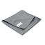 DI Microfiber Shiny Glass Microfiber Towel Grey