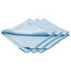 DI Microfiber Waffle Weave Glass Towel Light Blue 3 pack - 16" x 16"