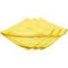 DI Microfiber Waffle Weave Glass Towel Yellow 3 pack - 16" x 16"