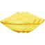 DI Microfiber Waffle Weave Glass Towel Yellow 3 pack