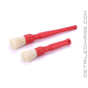 Detail Factory Ultra Soft Boars Hair Brush Set - Red