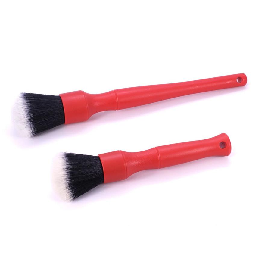 Detail Factory Ultra Soft Synthetic Brush Set - Red - Detailed Image