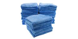 Eagle Edgeless 500 Towel Blue 16" x 16" BULK 48x