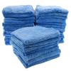 The Rag Company Eagle Edgeless 500 Towel Blue 16" x 16" BULK 48x