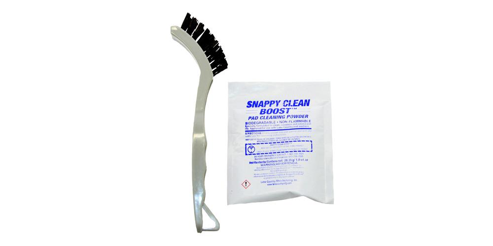 Foam Pad Cleaning Brush and Snappy Clean