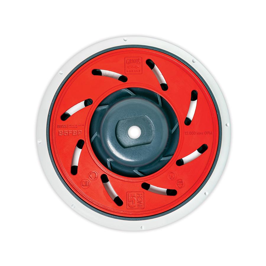 Griot's Garage BOSS Fanned Orbital Backing Plate 5" Detailed Image