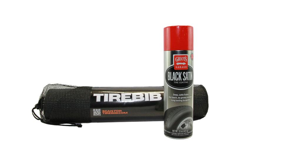 Griot's Garage Black Satin Tire Coating and TireBib