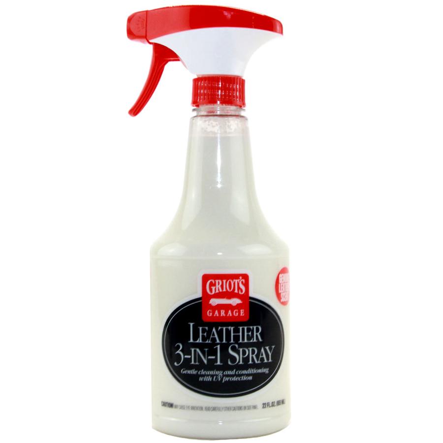 Griot's Garage Leather 3 in 1 Spray - 22 oz - Detailed Image