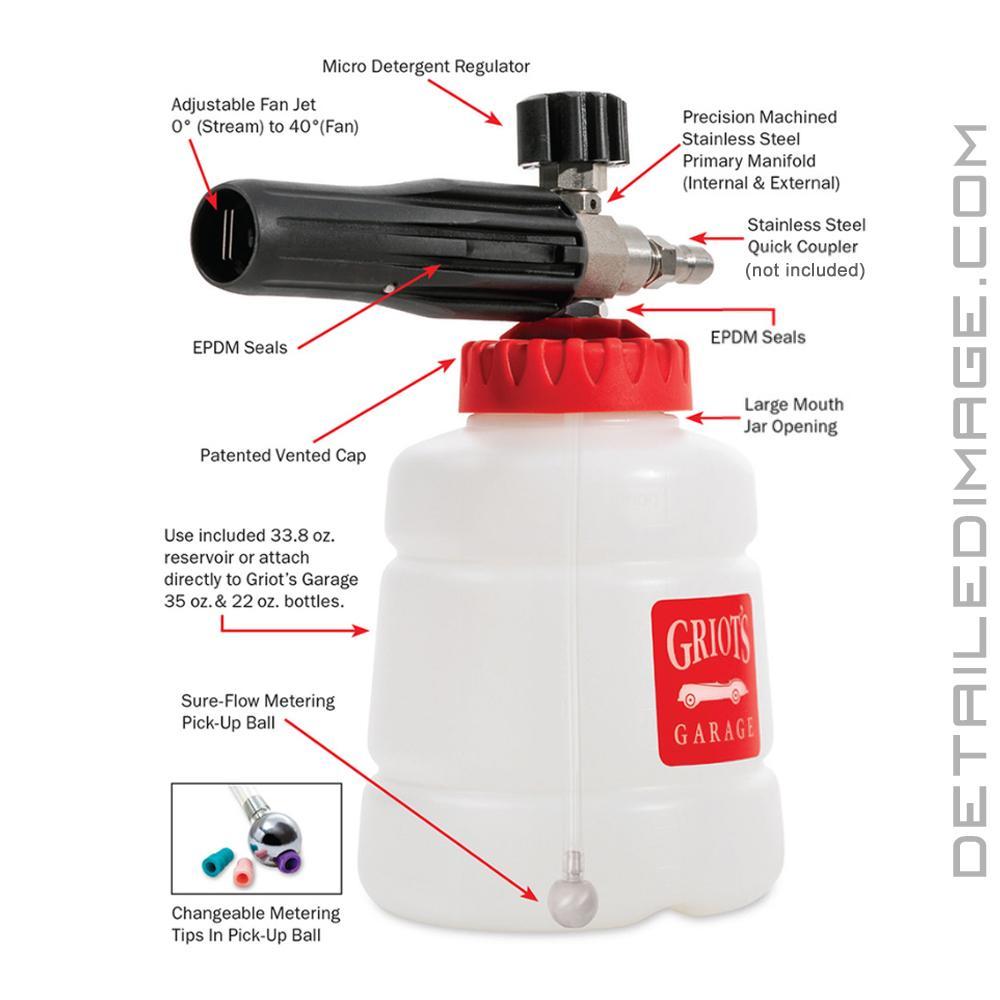 Griot's Garage THE BOSS Foam Cannon Free Shipping Available