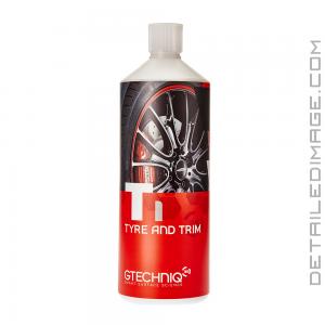 Gtechniq T1 Tyre Gel - 1L, Biodegradable, Anti-Sling, Restores Black Finish, Repels Dirt
