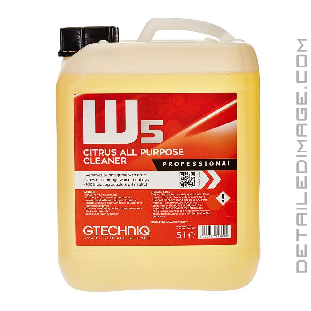 Gtechniq W5 Citrus All Purpose Cleaner 5 L Free Shipping Available