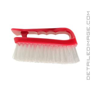Hi-Tech Iron Handle Upholstery Brush with Scraper