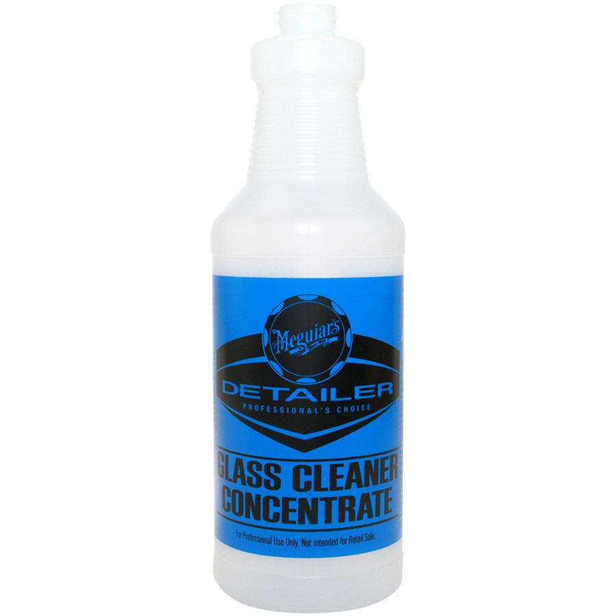 Meguiars D120 Glass Cleaner Concentrate Bottle | 32oz Empty Bottle with  Sprayer