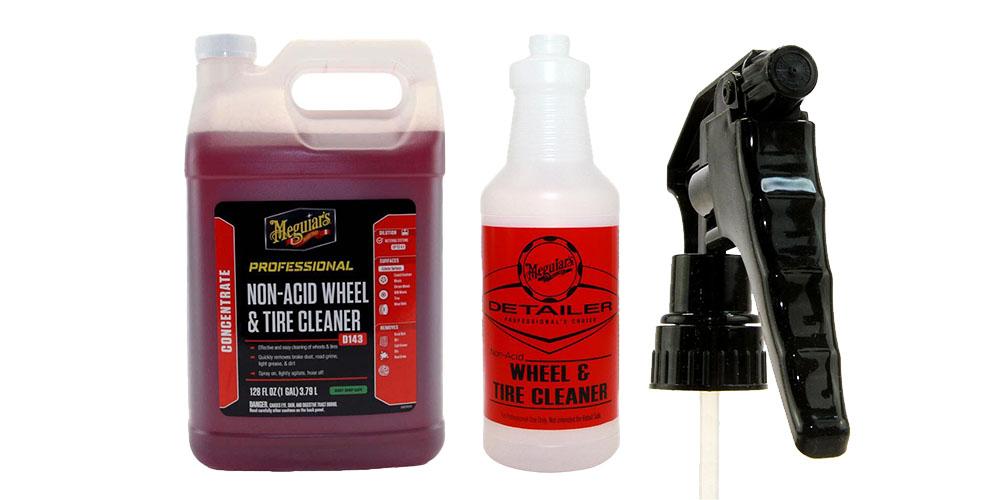 Meguiar's Non Acid Wheel Cleaner D143 Kit