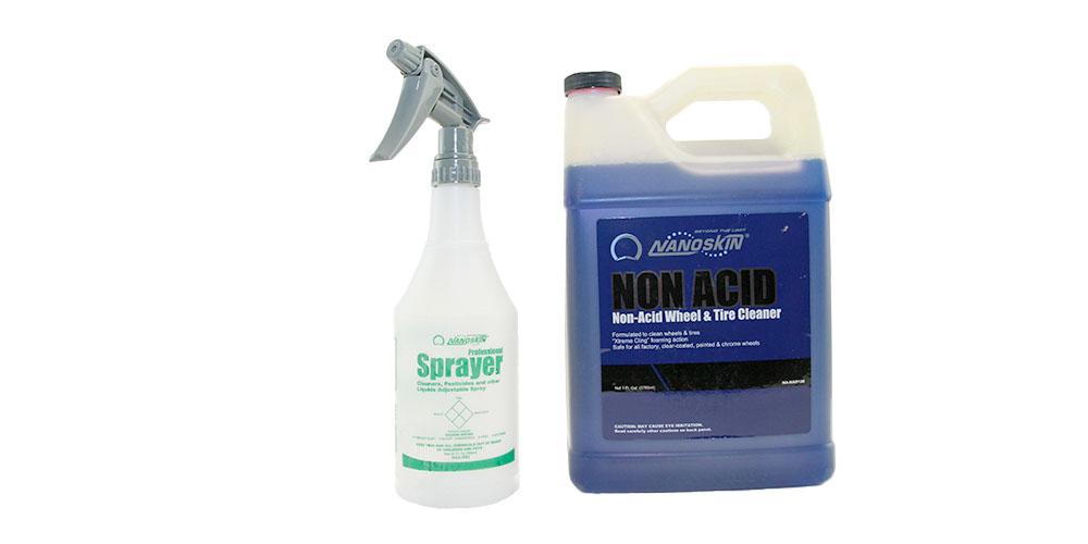 NanoSkin Non Acid Wheel & Tire Cleaner Kit