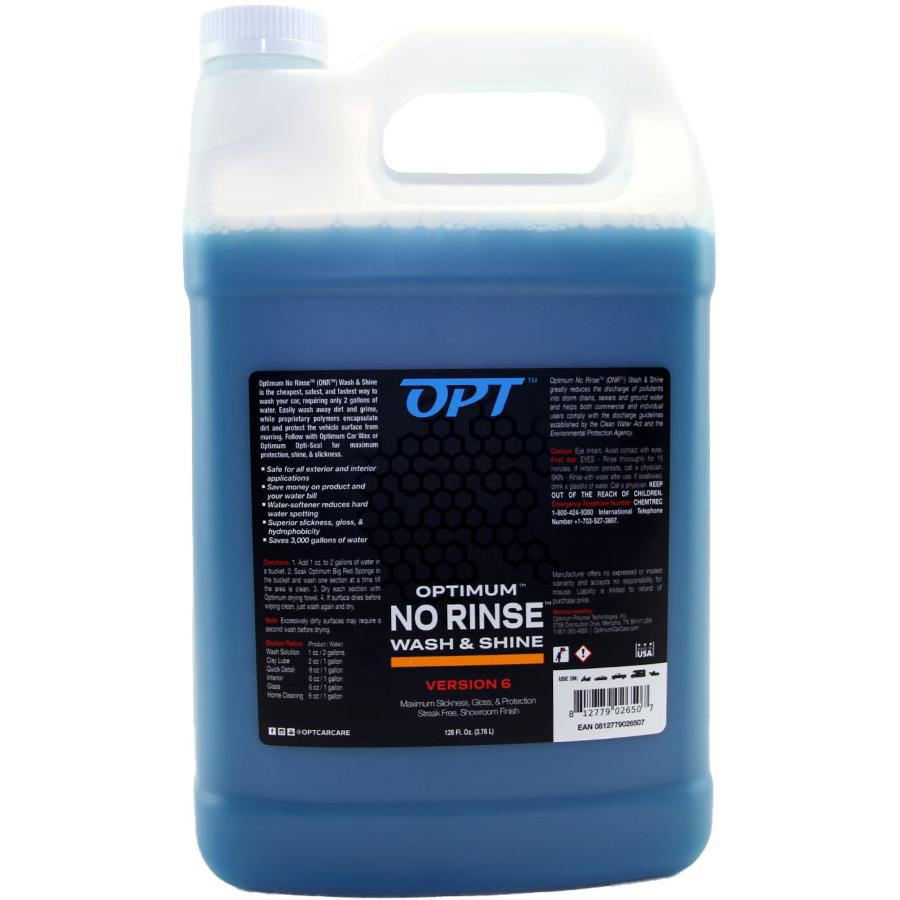 Opt No Rinse Optimum No Rinse Wash & Shine (ONR) - 128 oz - Detailed Image