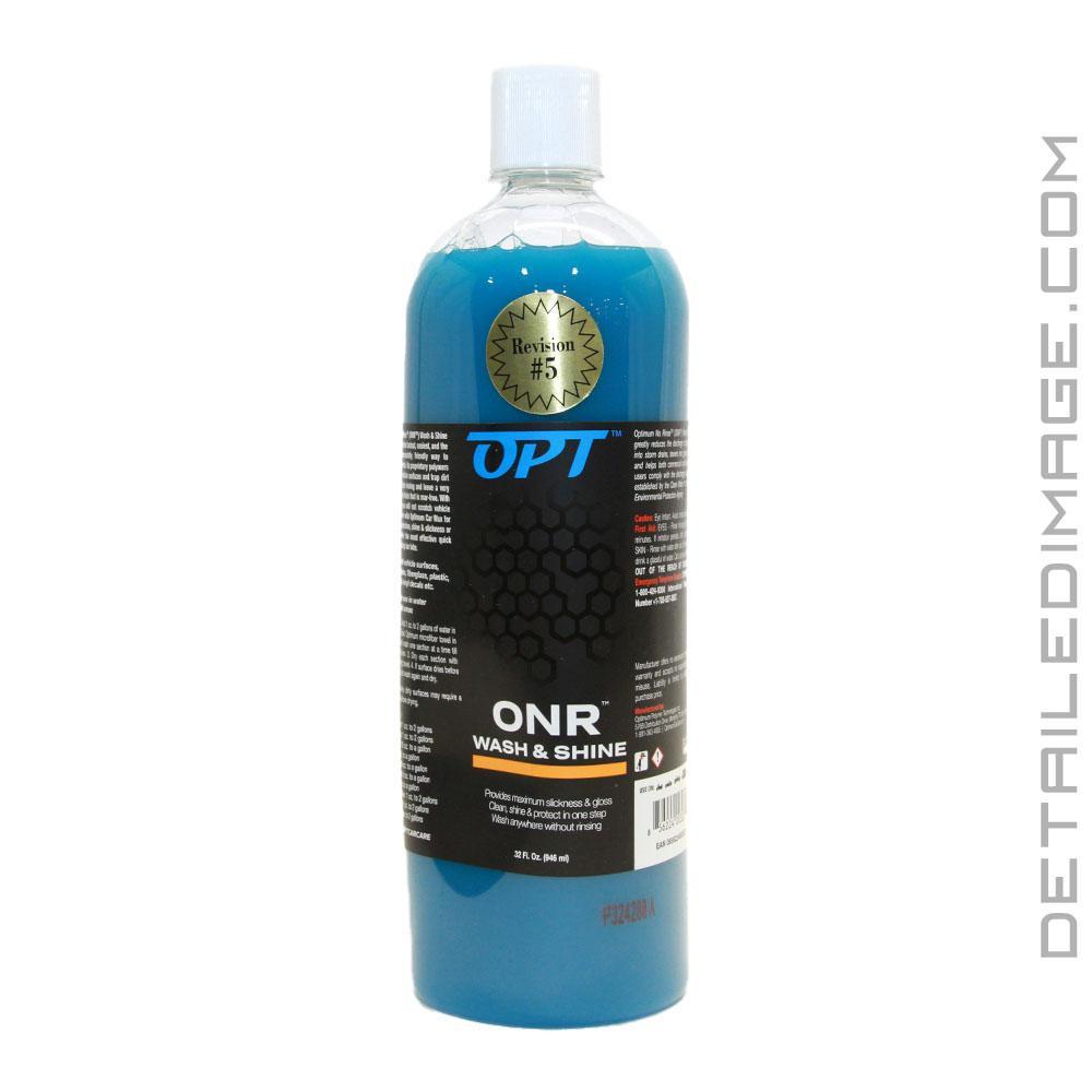 Optimum No Rinse Wash & Wax Shampoo - Opticoat Car Washing