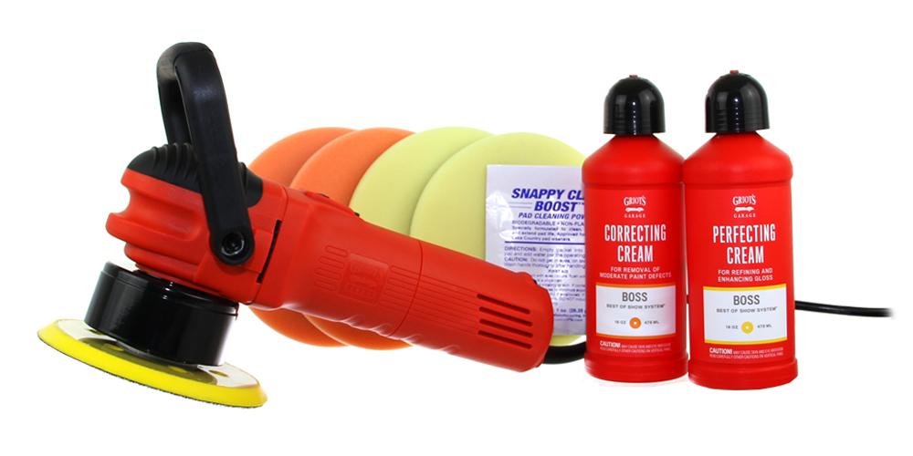 Griot's Garage Polisher 6" and Polish Kit Free Shipping Available