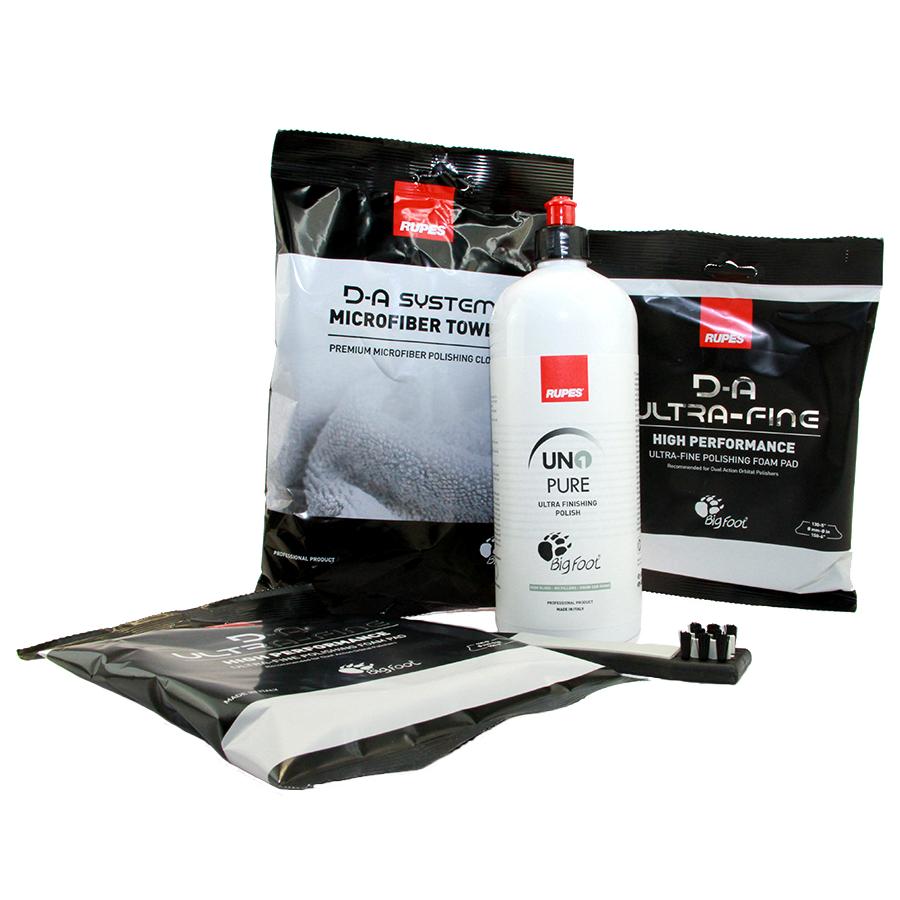Rupes DA Polishing Kit Ultra Fine Trial Kit 6" Free Shipping