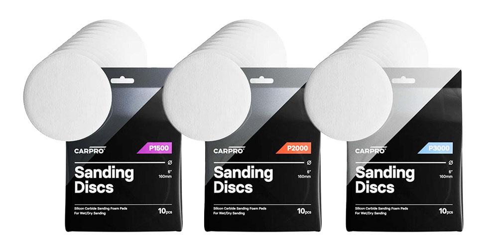 CarPro Silicon Carbide Sanding Disc Sampler Pack - 5"