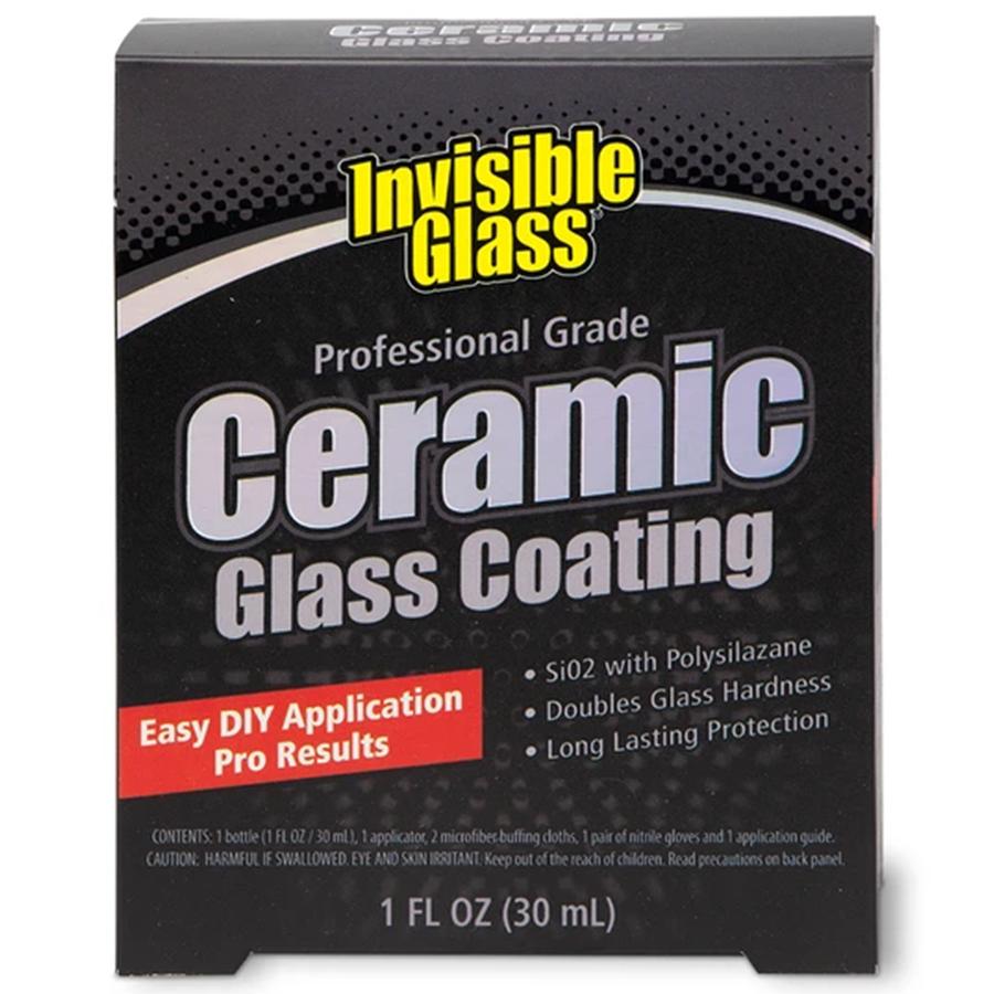 Invisible Glass 95151 Ceramic Glass Coating Professional Grade Windshield Hydrophobic Protection Heat Resistant Doubles Glass Hardness Great for