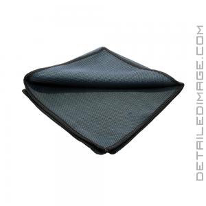 The Rag Company Diamond Glass Towel Black - 16" x 16"